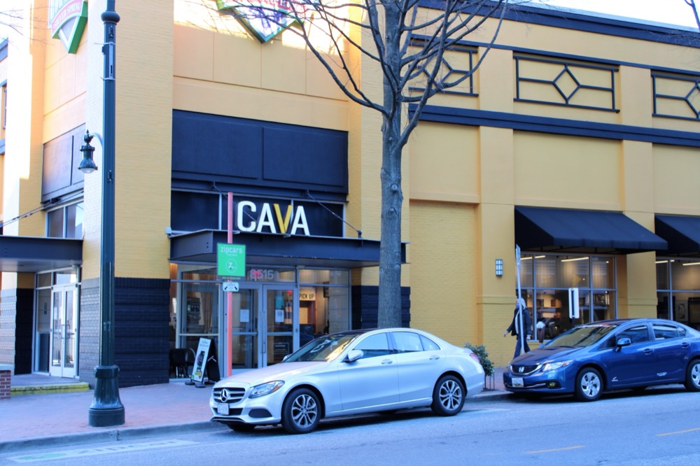 CAVA site at 240 S Fair Oaks Ave