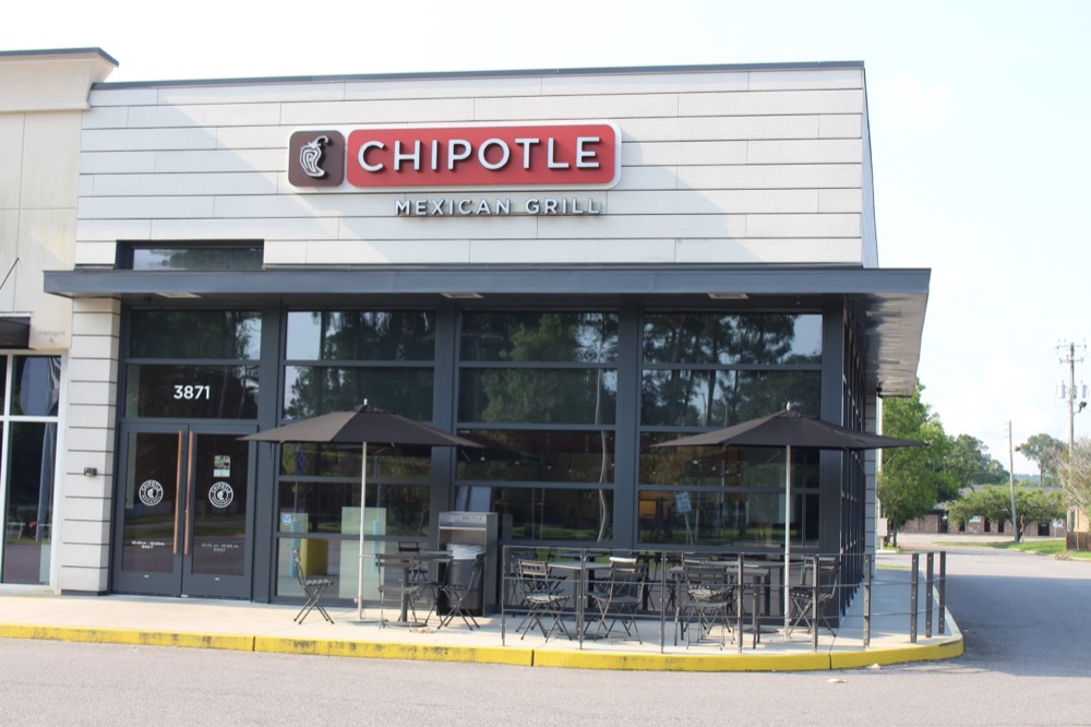 Chipotle Mexican Grill site at 525 E Jackson St