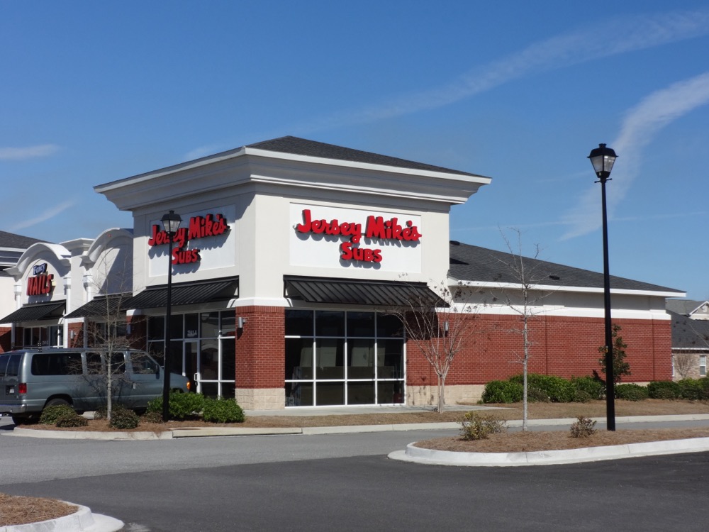 Jersey Mike's Subs site at 350 W Green St