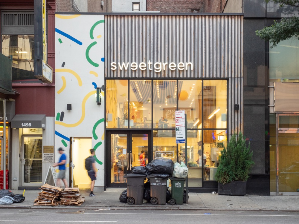 Sweetgreen site at 415 S Del Mar Blvd